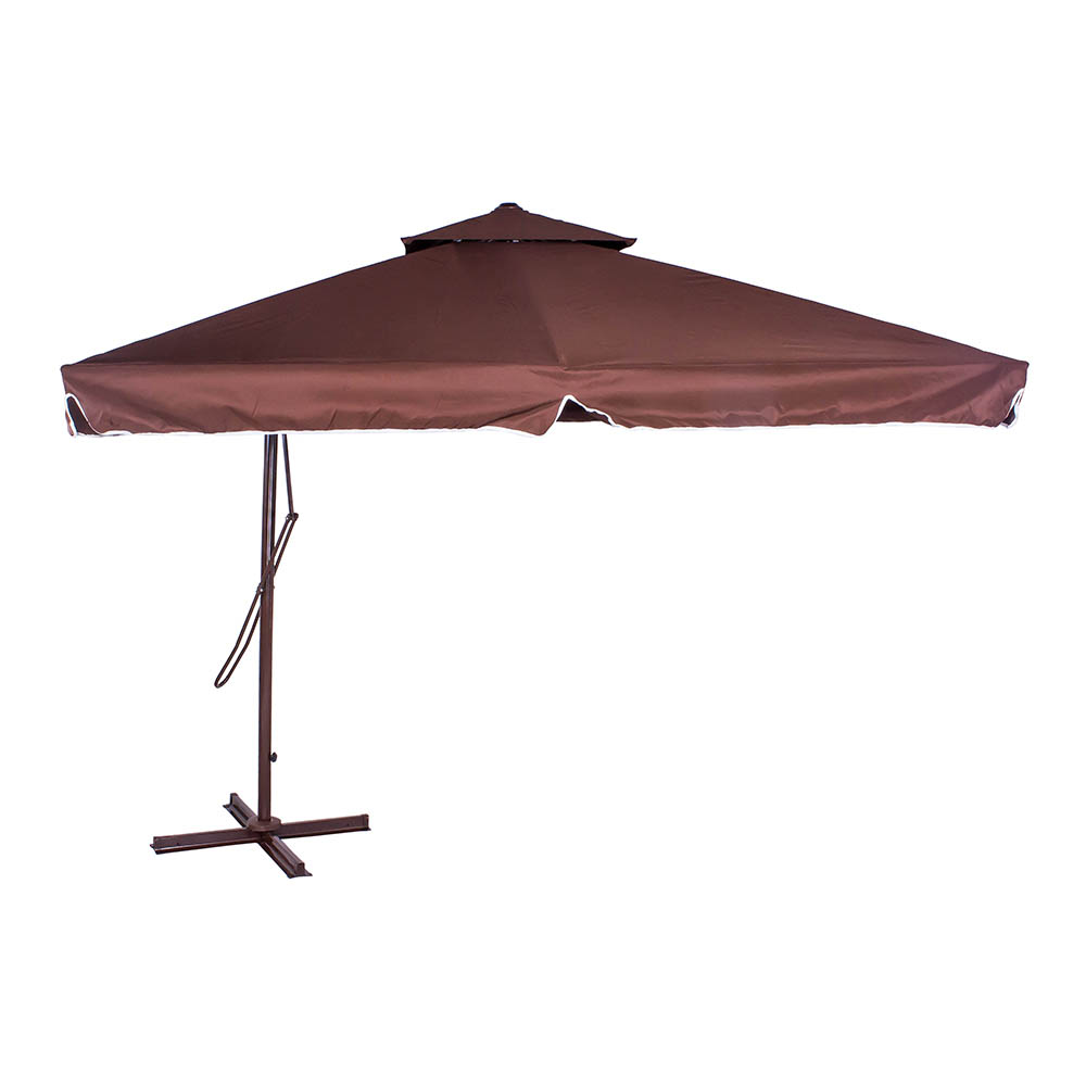 Código 821012 OMBRELLONE SUSP. COM ALAV QUADRADO 3 x 3m - ALUM. MARROM.png